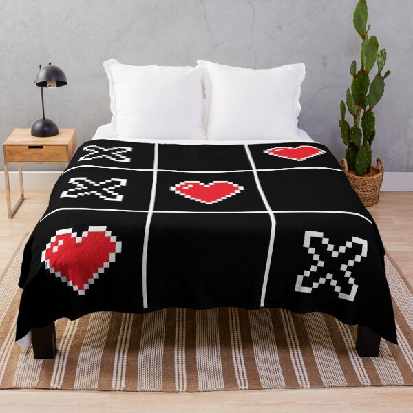 Item preview, Pixel Hearts Retro Video Game Tic Tac Toe designed and sold by Legit Hooligan.