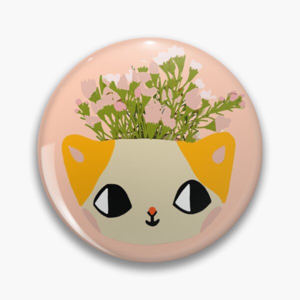 Item preview, "cute ceramic cat plants" designed and sold by tudoo.