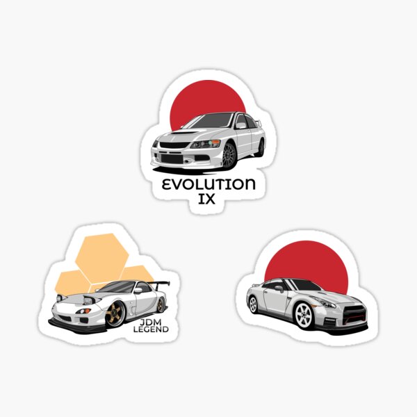 Jdm Collection Stickers for Sale | Redbubble