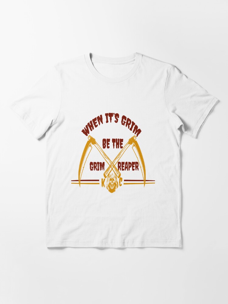 Mahomes When it's Grim Be the Grim Reaper Kansas City Chiefs Shirt -  Peanutstee