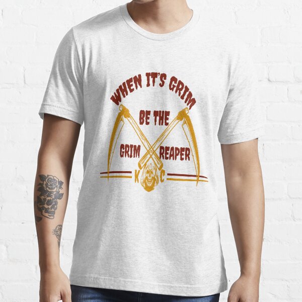 Mahomes When it's Grim Be the Grim Reaper Kansas City Chiefs Shirt -  Peanutstee