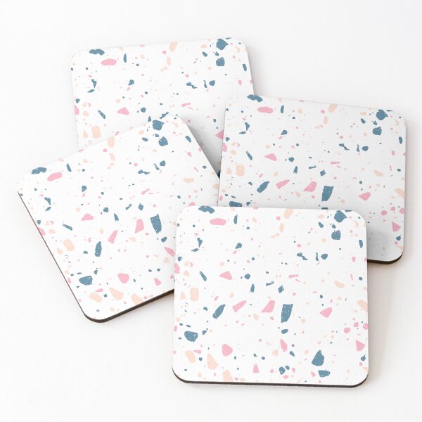 Item preview, White Terrazzo Marble Pattern designed and sold by thesnowwhyte.