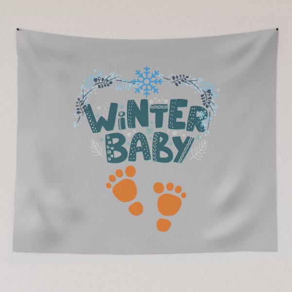 Item preview, Winter Baby Quote designed and sold by Lorify.