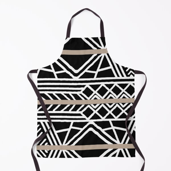 Item preview, Brown Black and White Mud Cloth Stripe Pattern Pairs DE 2022 Popular Color Trail Dust DE6123 designed and sold by ColorOfTheYears.