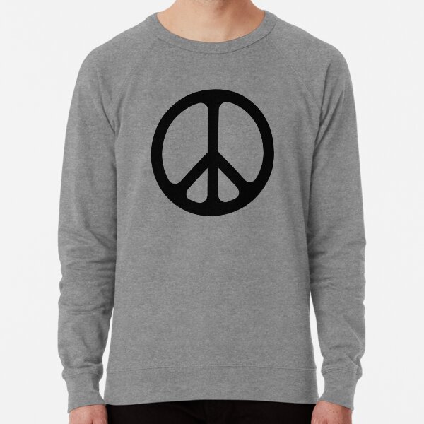 Vista previa del artículo con la obra «Símbolo de paz CND negro», diseñado y vendido por effervescence.