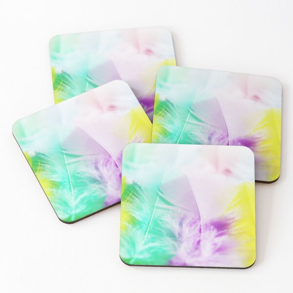 Item preview, Brightness Background With Colored Feathers Decoration In Soft And Blur Style designed and sold by NawalMagdy.