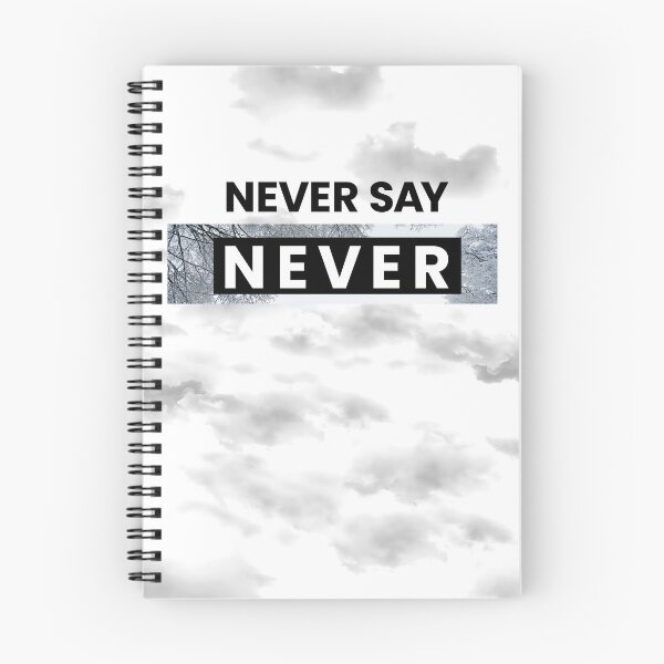 Item preview, never say never designed and sold by Dosfried.