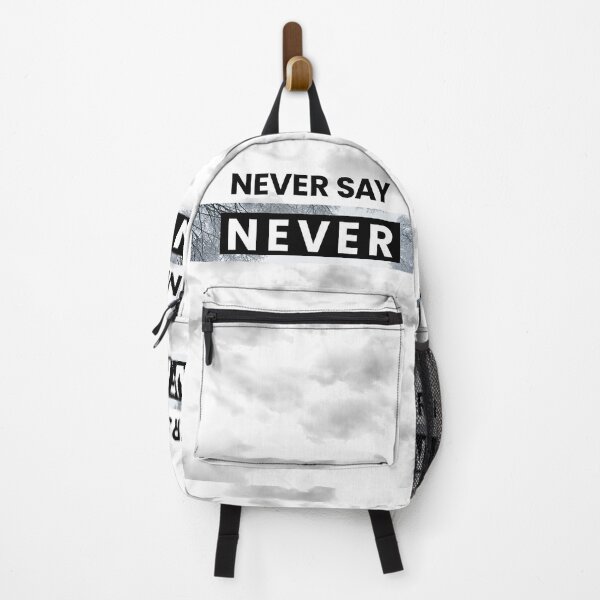 Item preview, never say never designed and sold by Dosfried.