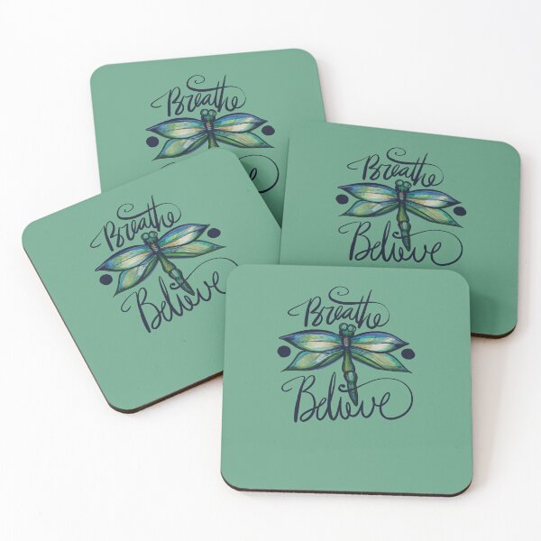 Artikelvorschau, Breathe Believe Dragonfly Art  entworfen und verkauft von FrictionMaxxing.