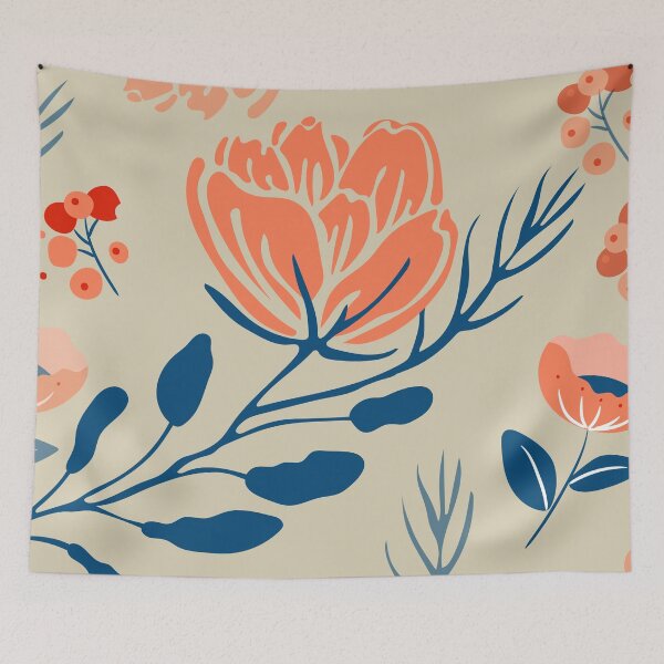 Item preview, Flowers pattern designed and sold by Irina Polyanskaya.