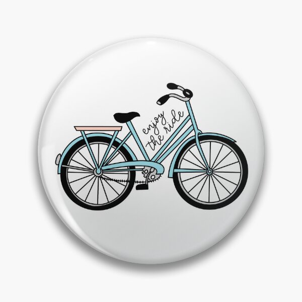 Item preview, Enjoy the Ride Blue Bike designed and sold by ariellekdesigns.