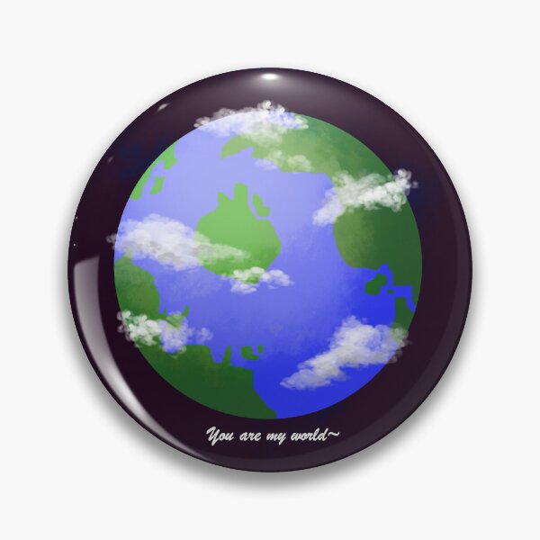 Item preview, "You are my world~" Planet <3 designed and sold by katPinsx.