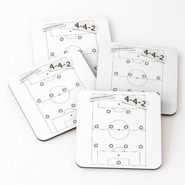 Item preview, Football Soccer Tactics 4-4-2 designed and sold by 133DandC.
