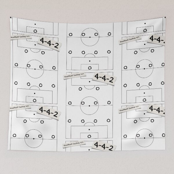 Item preview, Football Soccer Tactics 4-4-2 designed and sold by 133DandC.