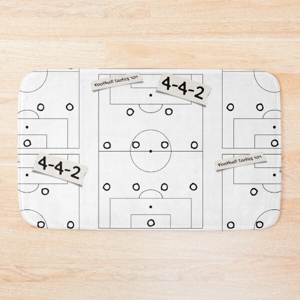 Item preview, Football Soccer Tactics 4-4-2 designed and sold by 133DandC.