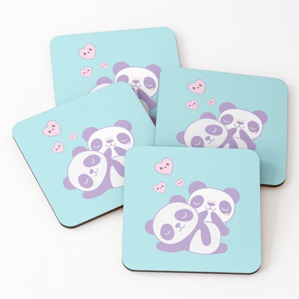 Item preview, Cute Kawaii Love Pandas designed and sold by SusySell.