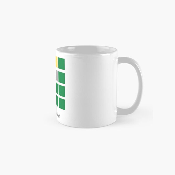 11 oz Funny Coffee Mug Wordle Gift Idea 'Im not sleeping Im just AFK' Gift