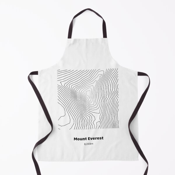 Item preview, Mount Everest Topographic Map designed and sold by Visitify.