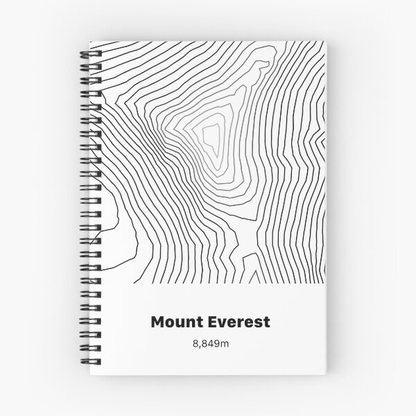 Item preview, Mount Everest Topographic Map designed and sold by Visitify.