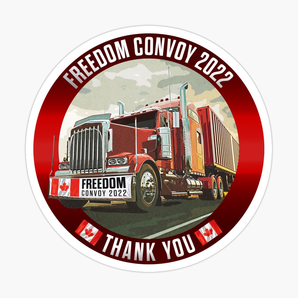 Trucker Support Car Decal Freedom Convoy 2022 Car Decal Stickers ...