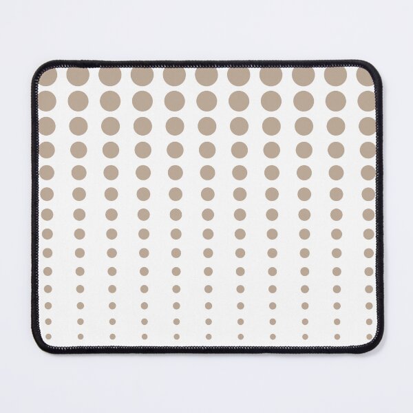 Item preview, Brown and White Reduced Polka Dots Pattern Pairs DE 2022 Popular Color Trail Dust DE6123 designed and sold by ColorOfTheYears.