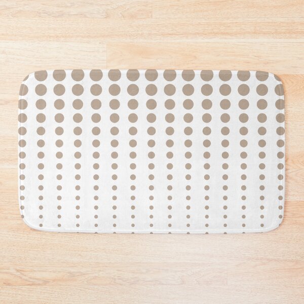 Item preview, Brown and White Reduced Polka Dots Pattern Pairs DE 2022 Popular Color Trail Dust DE6123 designed and sold by ColorOfTheYears.