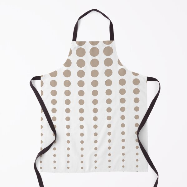 Item preview, Brown and White Reduced Polka Dots Pattern Pairs DE 2022 Popular Color Trail Dust DE6123 designed and sold by ColorOfTheYears.