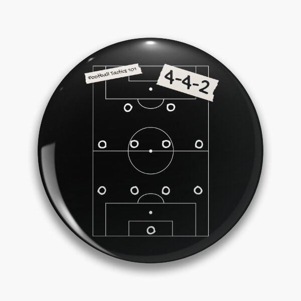 Item preview, Football Soccer Tactics 4-4-2 for dark items designed and sold by 133DandC.