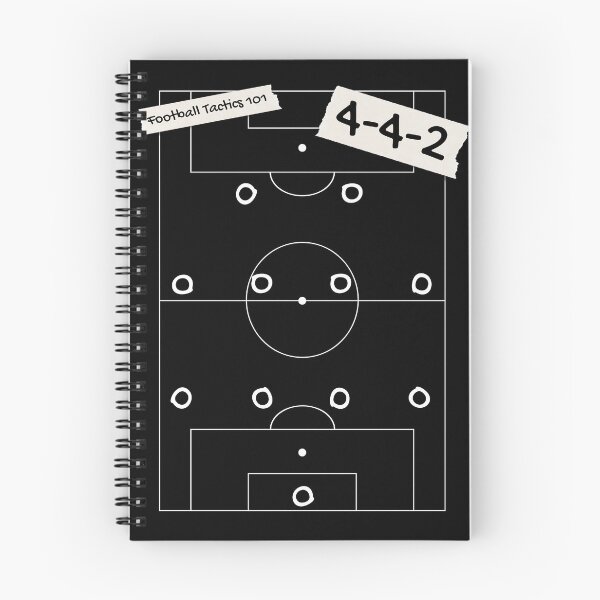 Item preview, Football Soccer Tactics 4-4-2 for dark items designed and sold by 133DandC.