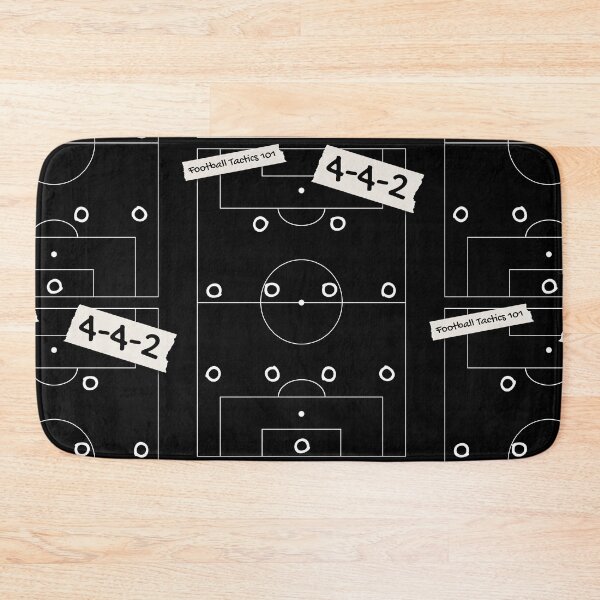 Item preview, Football Soccer Tactics 4-4-2 for dark items designed and sold by 133DandC.