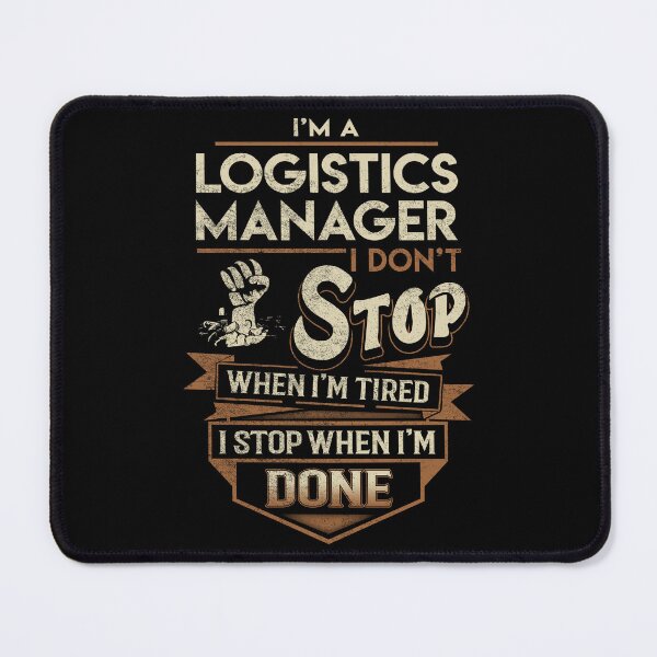 Item preview, Logistics Manager T Shirt - I Stop When Done Job Gift Item Tee designed and sold by natalinedk.