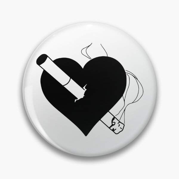 Item preview, Cigarette Broken Heart designed and sold by CoupleLove.