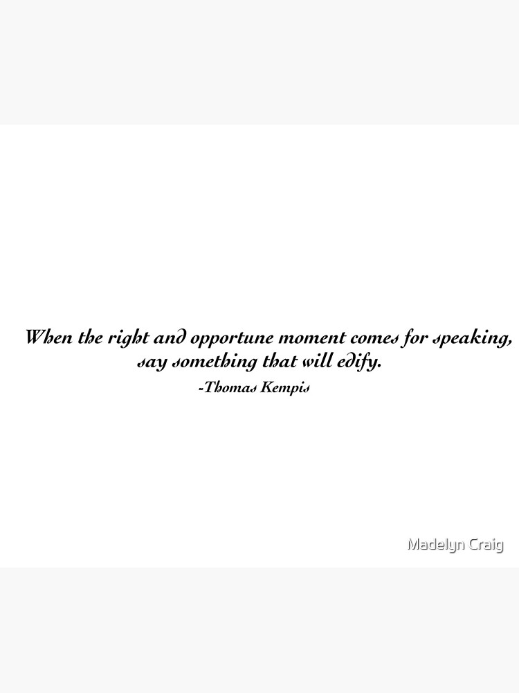 Edifying Speech by mrcraig1234