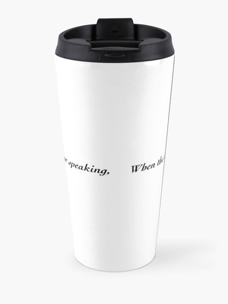 Alternate view of Edifying Speech Travel Coffee Mug