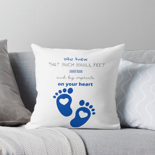 Item preview, Sweet and lovely baby boy feet imprints on your heart  designed and sold by DAGIT.