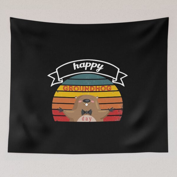 Item preview, Happy Groundhog day,T-shirt for men and Women designed and sold by othmanoek.