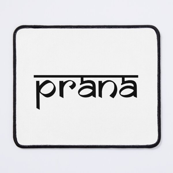 Item preview, Prana in black Sanskrit style text designed and sold by Mindful-Designs.