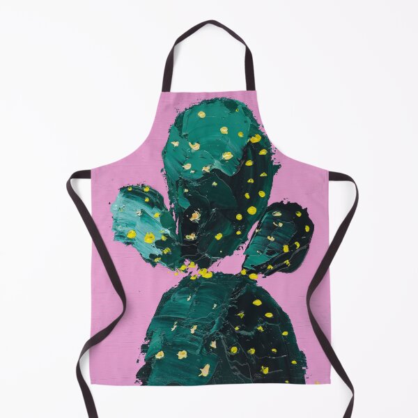 Item preview, Cactus On Pink Background Oil Painting Print designed and sold by NatalyMak.