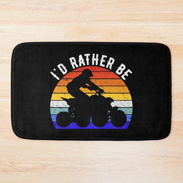 Item preview, I'd Rather Be Riding ATV Four Wheeler Quad Bike II designed and sold by Lemon Pepper.