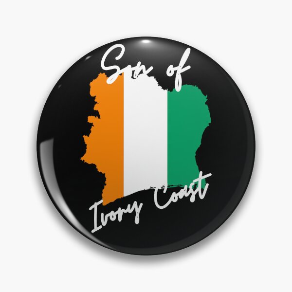Item preview, Son of Ivory Coast Map Flag designed and sold by NovawayDirect.