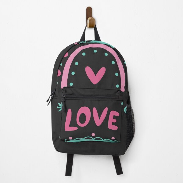 Item preview, Lettering Love forever with rainbow and hearts. designed and sold by ElenaKud.