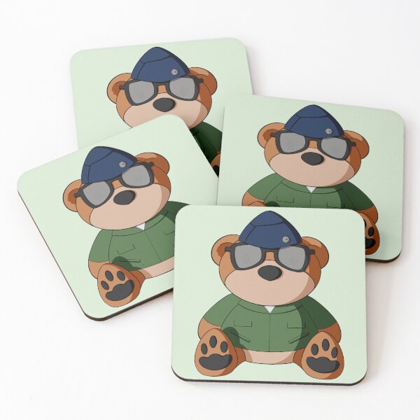 Aperçu de l'œuvre Military Teddy Bear créée et vendue par Alisha Ober Designs.