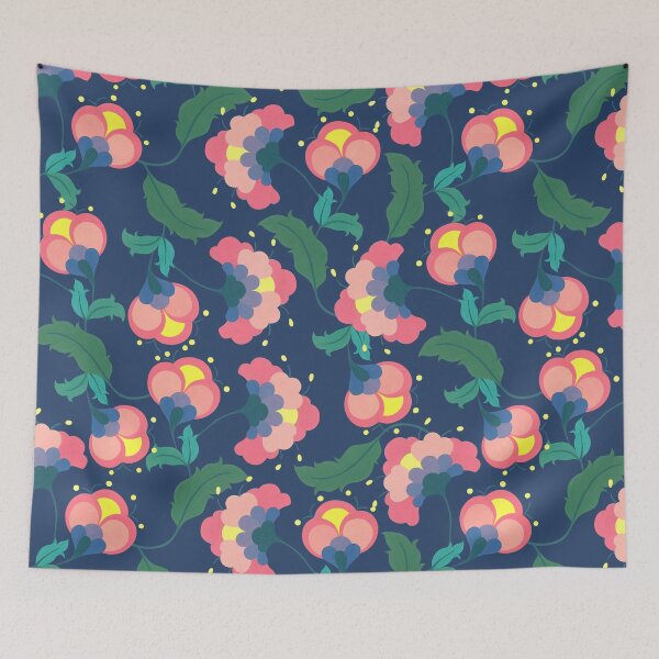 Item preview, Floral ornament in the style of Russian painting designed and sold by RinaGrinchik.