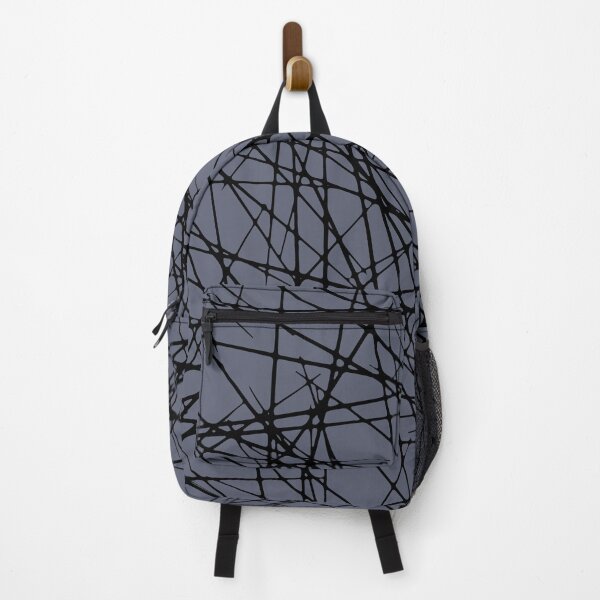 Artikelvorschau, Black and Blue Abstract Criss Cross Line Pattern Pairs DE 2022 Popular Color Pencil Lead DE5922 entworfen und verkauft von ColorOfTheYears.