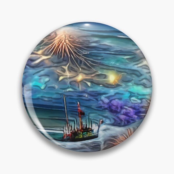 Aperçu de l'œuvre Feux d'artifice dans l'océan créée et vendue par Forest-Moon.
