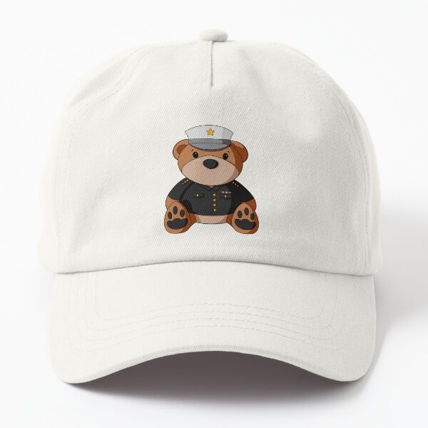 Marine Teddy Bear Dad Hat