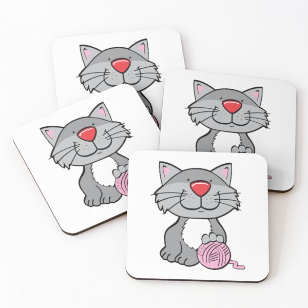 Item preview,  Cute Cat With Yarn Clipart designed and sold by Vanlucas.