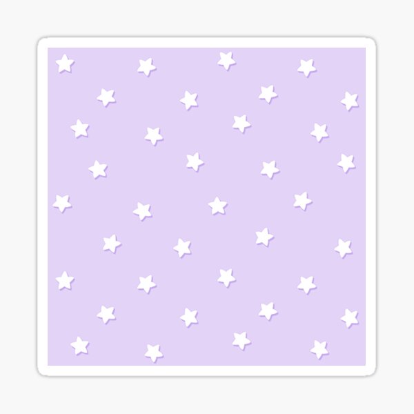 Stars Purple Pastel Aesthetic Kawaii Cute