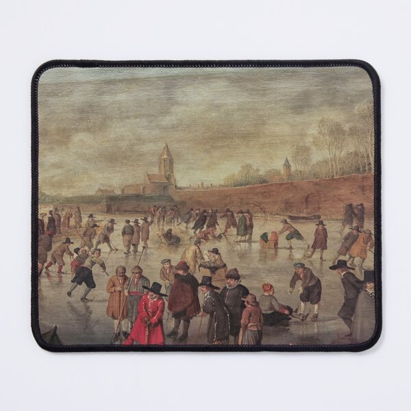 Item preview, Winter fun painting by Dutch painter Barend Avercamp 17th century designed and sold by Photopat.