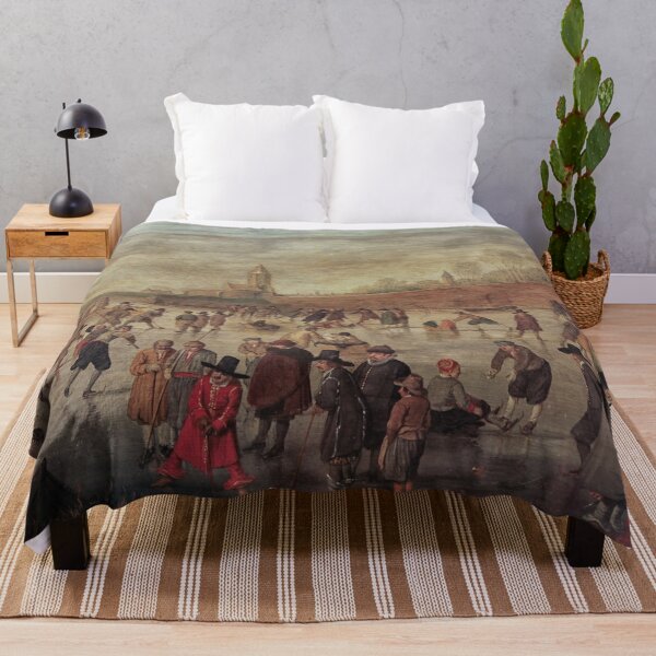 Item preview, Winter fun painting by Dutch painter Barend Avercamp 17th century designed and sold by Photopat.